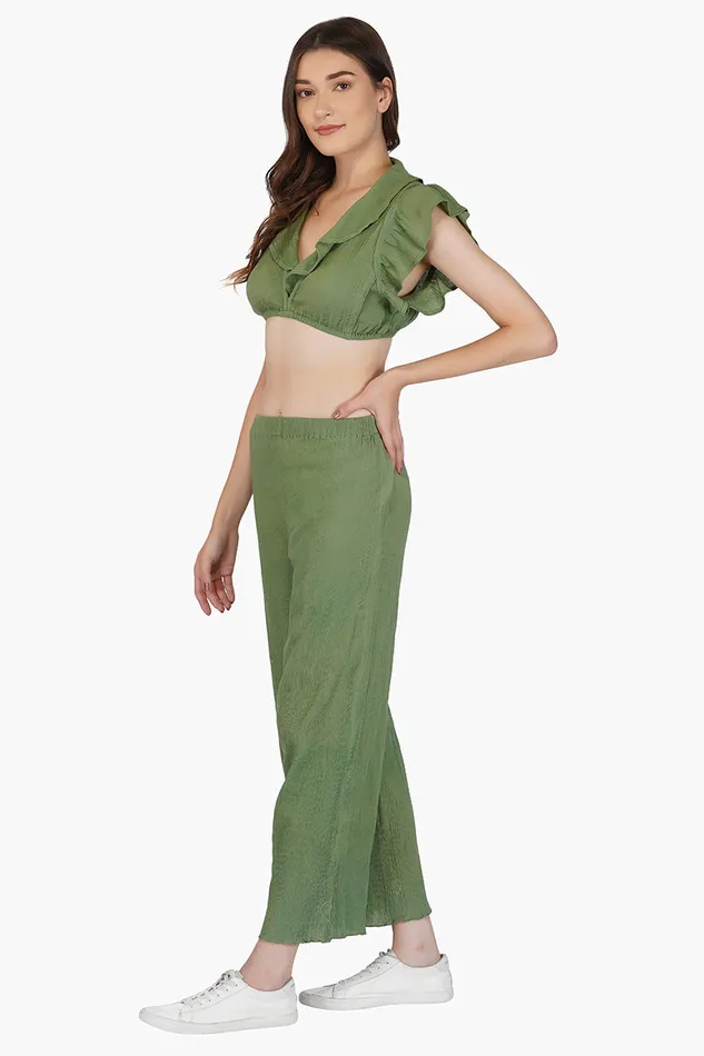 Women America and Beyond Olivia Cotton Crepe Pants Pants