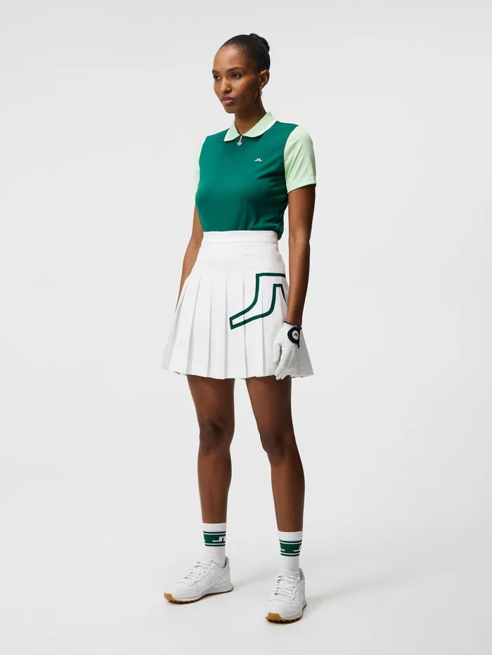 Women Antonia Polo Rain Forest JLindeberg Polo Shirts Women Antonia Polo Rain Forest JLindeberg Polo Shirts