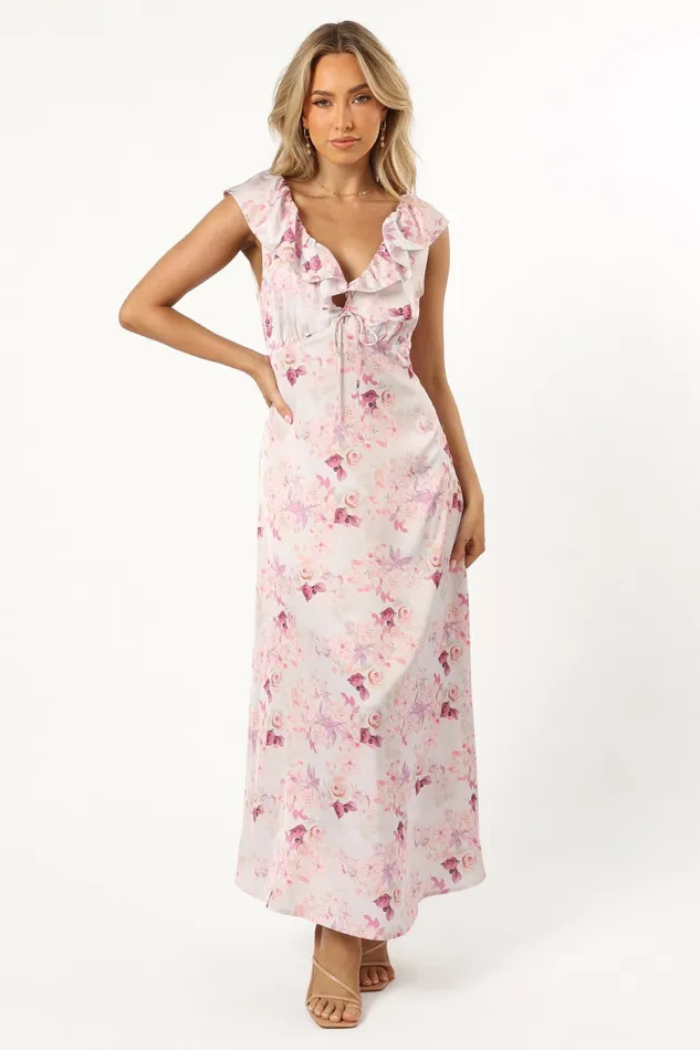Women Ariellah Maxi Dress Multi Floral Floral Dresses Petal and Pup