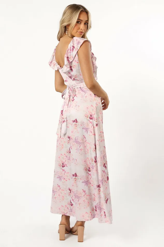 Women Ariellah Maxi Dress Multi Floral Floral Dresses Petal and Pup