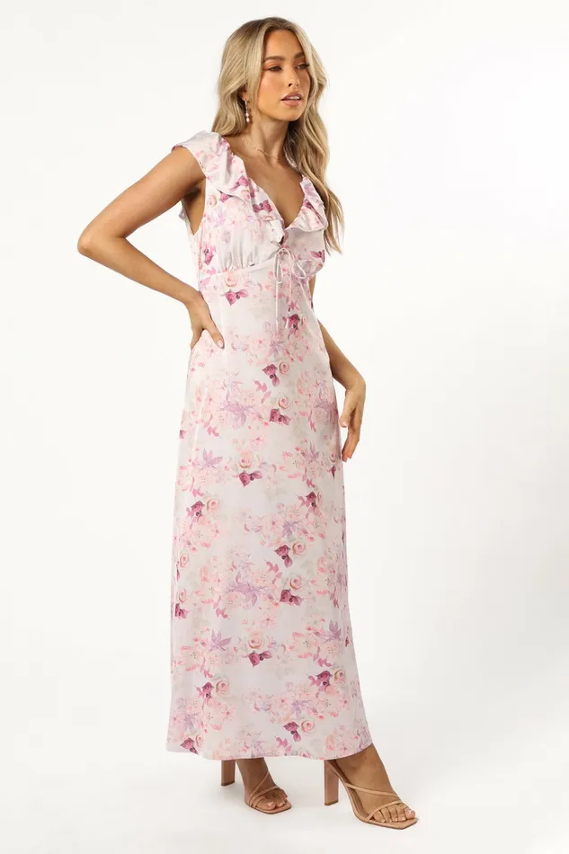 Women Ariellah Maxi Dress Multi Floral Floral Dresses Petal and Pup