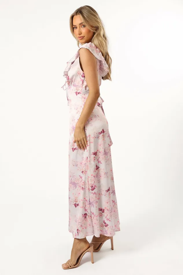 Women Ariellah Maxi Dress Multi Floral Floral Dresses Petal and Pup