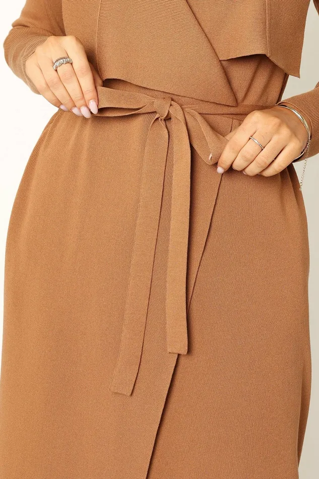 Women Audrina Cardigan Camel Sweaters Petal and Pup