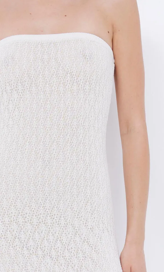 Women AURORA STRAPLESS DRESS 8211 IVORY Bec Bridge Midi Dresses