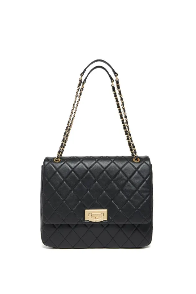 Women Bags Holland Cooper Quilted Soho Bag Black
