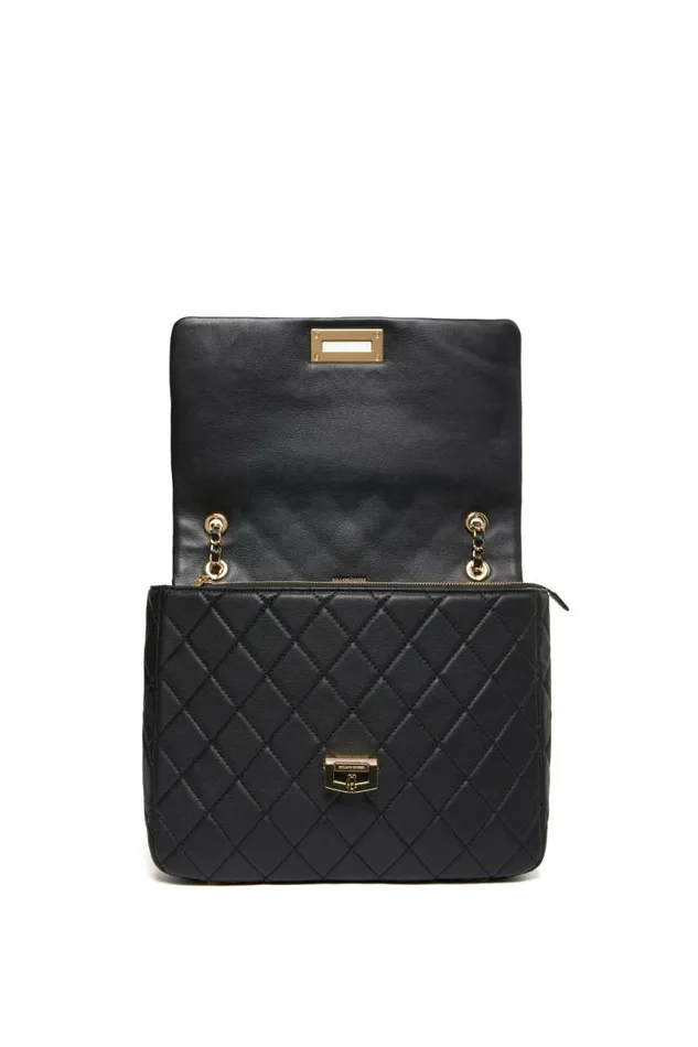 Women Bags Holland Cooper Quilted Soho Bag Black