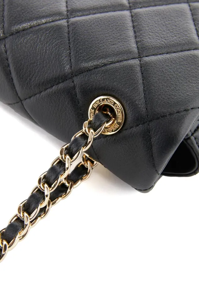 Women Bags Holland Cooper Quilted Soho Bag Black