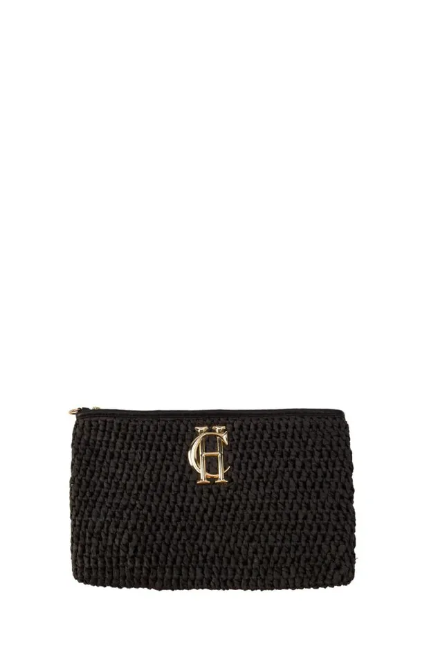 Women Bags Holland Cooper Riviera Clutch Black