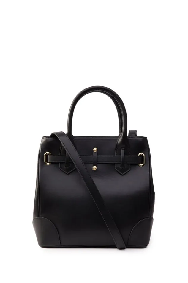 Women Bags Holland Cooper The Brompton Mini Tote Black Women Bags Holland Cooper The Brompton Mini Tote Black