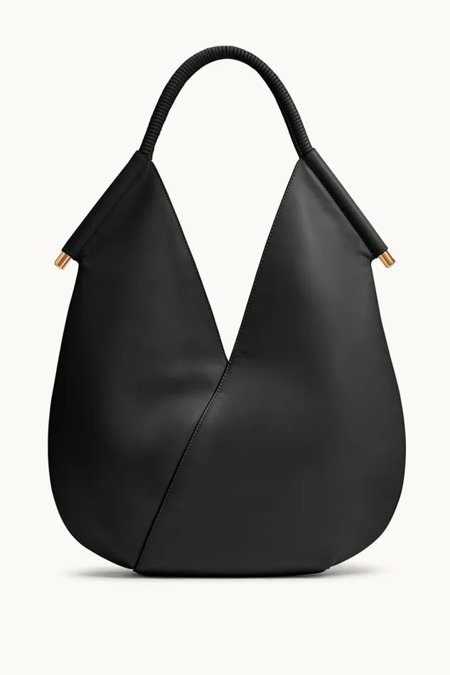 Women BALDWIN LARGE SHOULDER BAG Black Donna Karan New York Shoulder And Hobo Bags