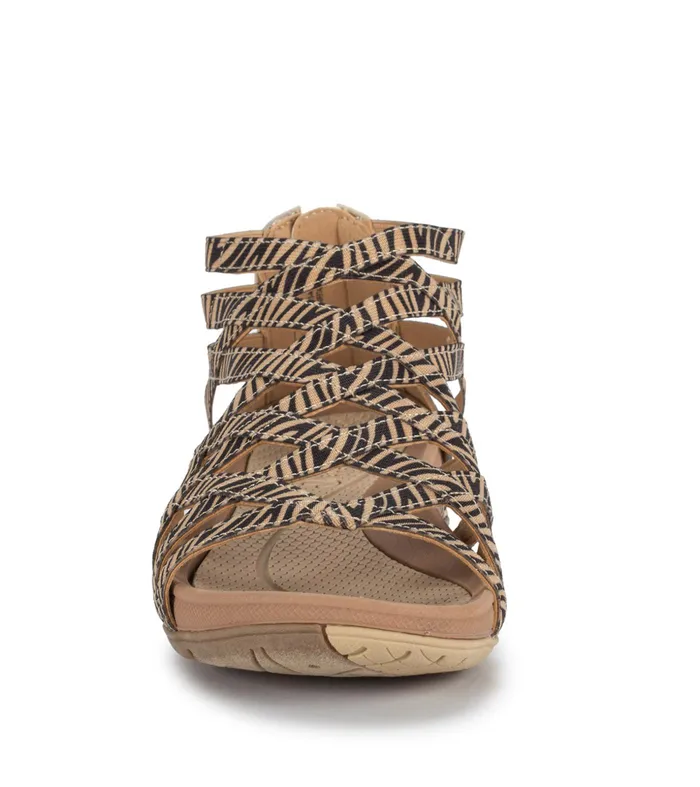 Women Baretraps Active Sandals Samina Sandal Nude Multi Tiger