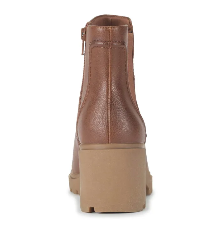 Women Baretraps Booties Draya Chelsea Boot Brush Brown