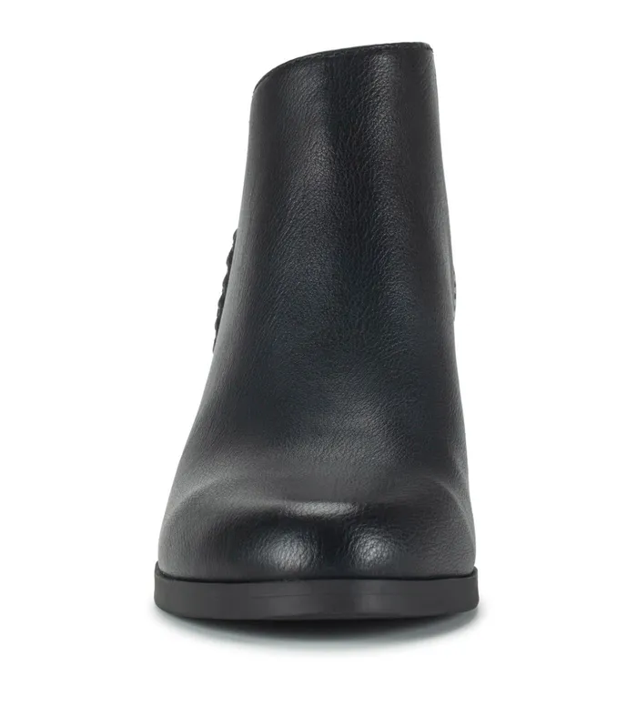 Women Baretraps Booties Lauryn Block Heel Ankle Bootie Black