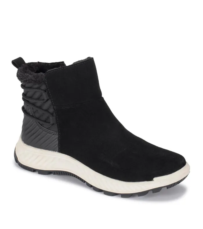 Women Baretraps Booties Mandie Cold Weather Bootie Black Suede