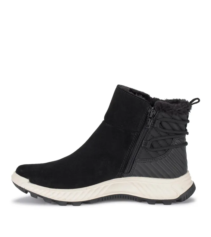 Women Baretraps Booties Mandie Cold Weather Bootie Black Suede