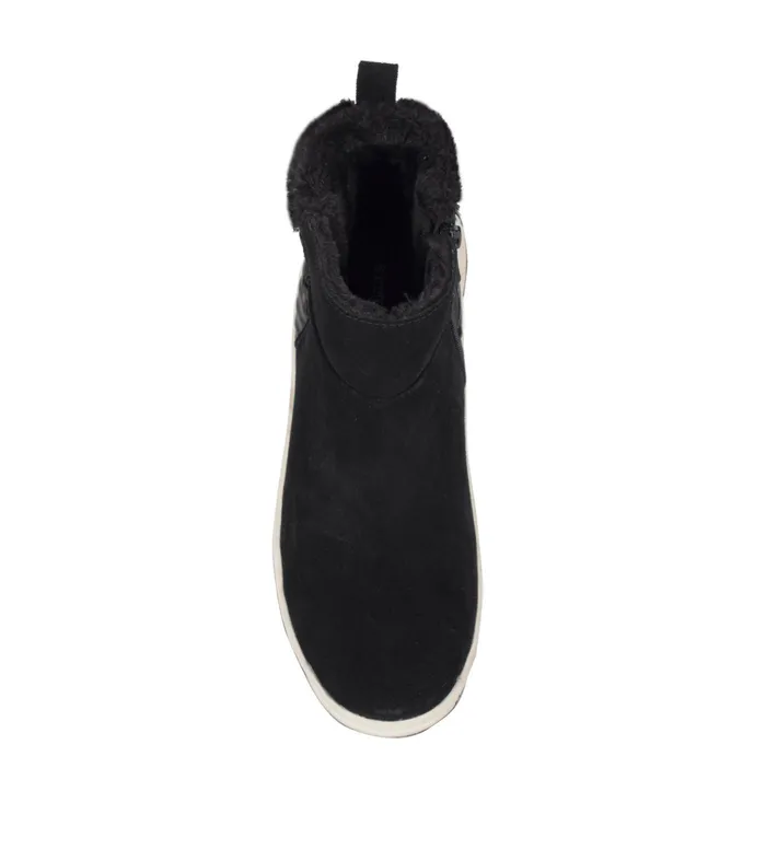 Women Baretraps Booties Mandie Cold Weather Bootie Black Suede
