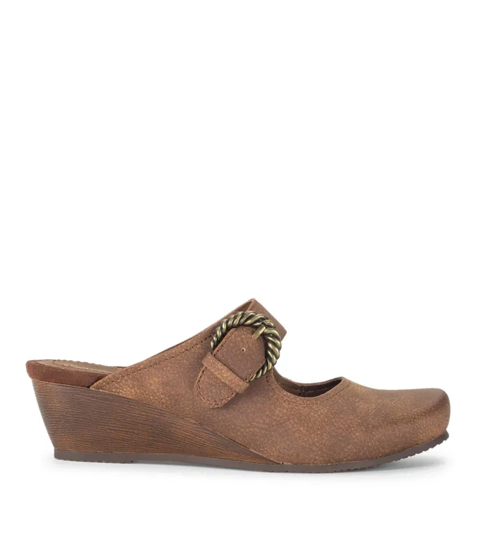 Women Baretraps Clogs and Mules Luna Mary Jane Mule Cashew