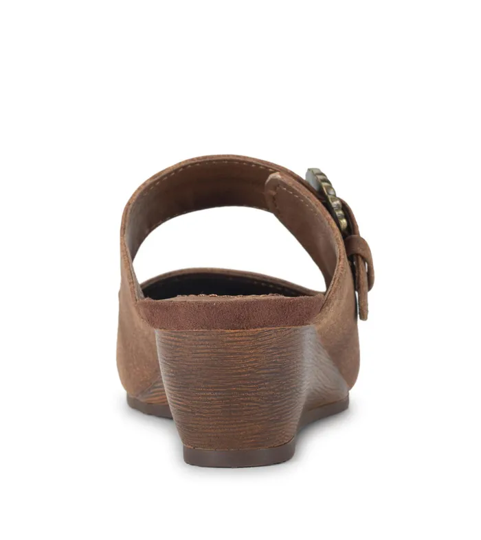 Women Baretraps Clogs and Mules Luna Mary Jane Mule Cashew