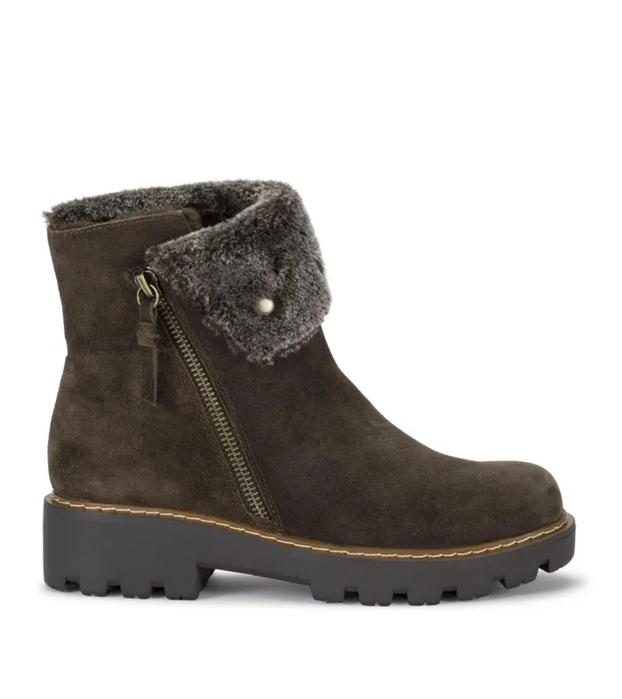 Women Baretraps Cold Weather Boots Wyoming Water Resistant Boot Moss Suede