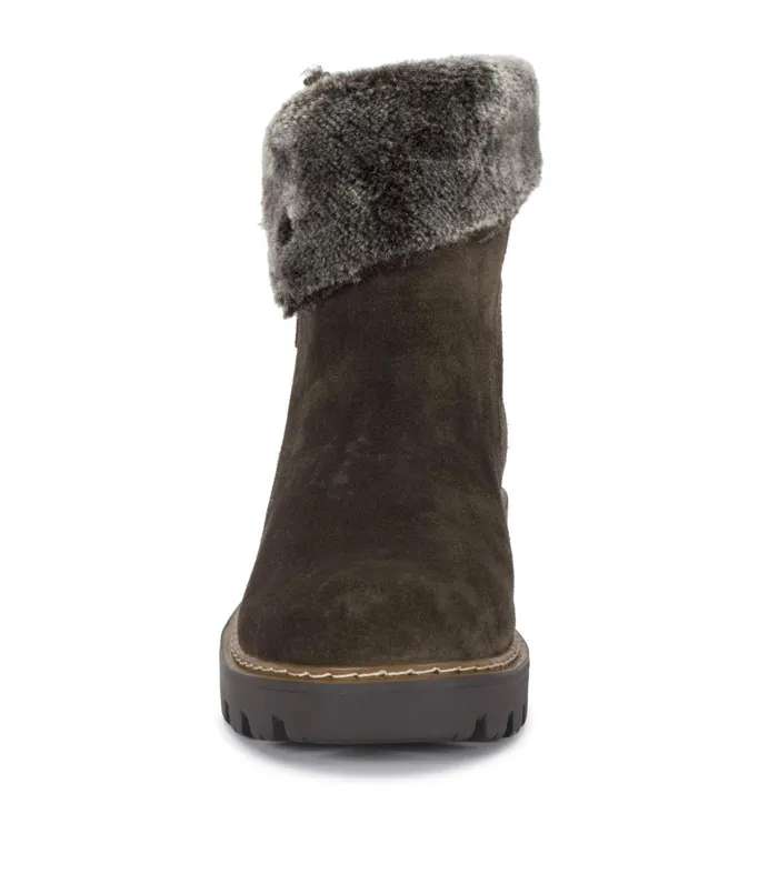Women Baretraps Cold Weather Boots Wyoming Water Resistant Boot Moss Suede