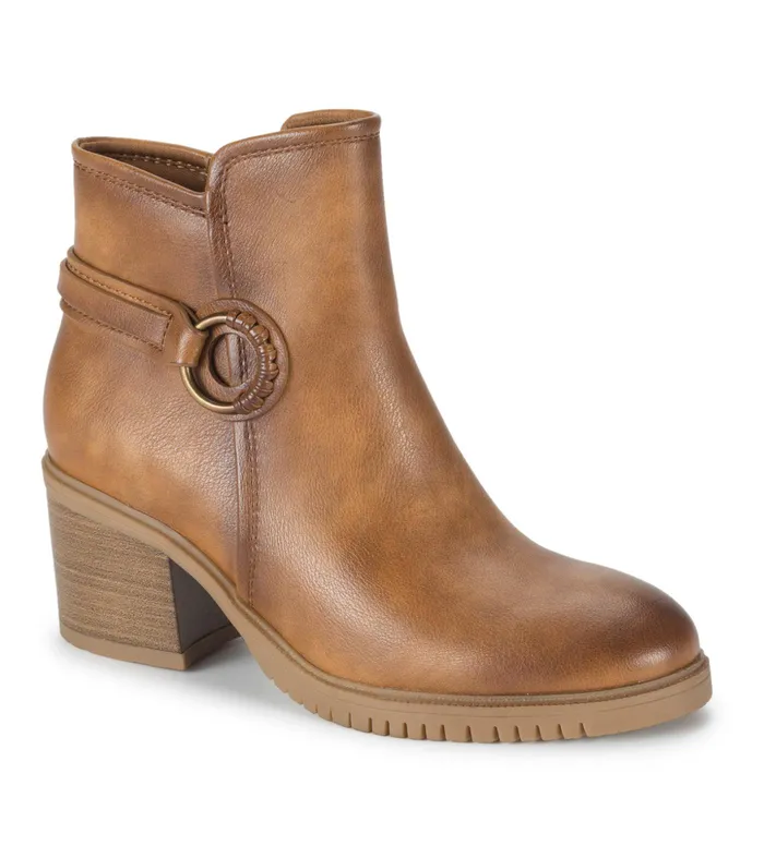 Women Baretraps Posture Plus Boots Felicia Bootie Cognac