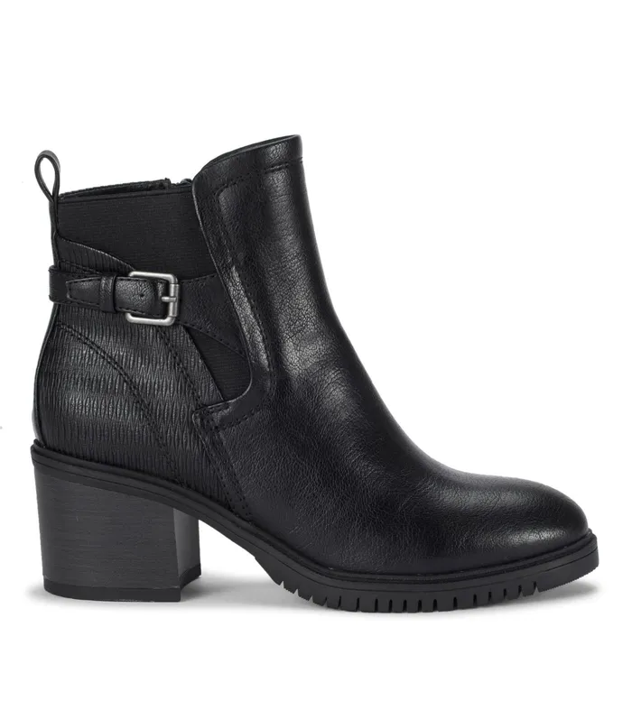 Women Baretraps Posture Plus Boots Fremily Block Heel Boot Black