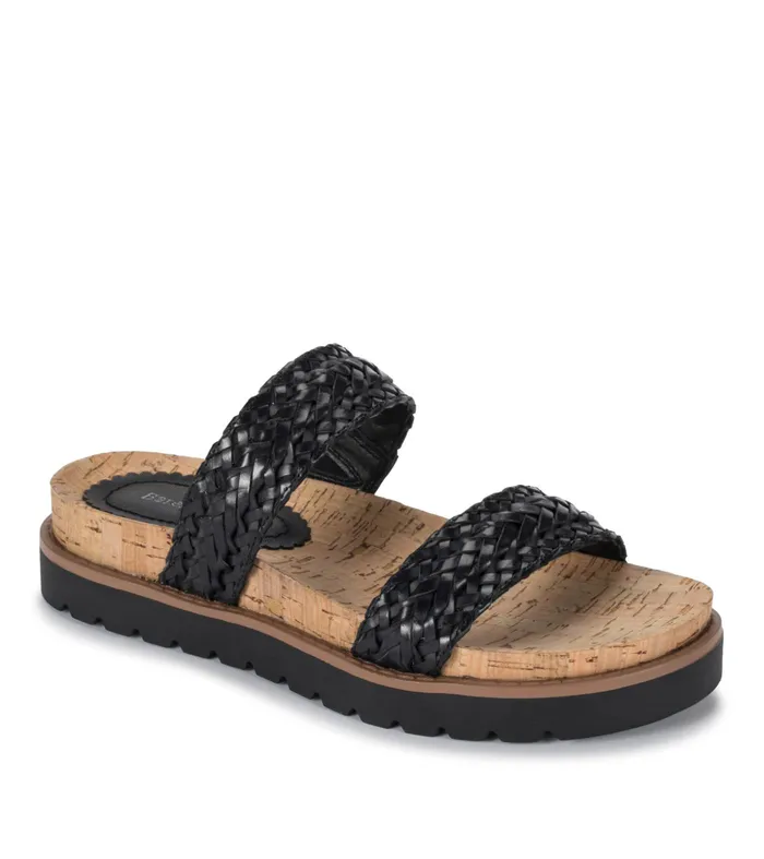Women Baretraps Slides and Slip On Sandals Deanne Slide Sandal Black