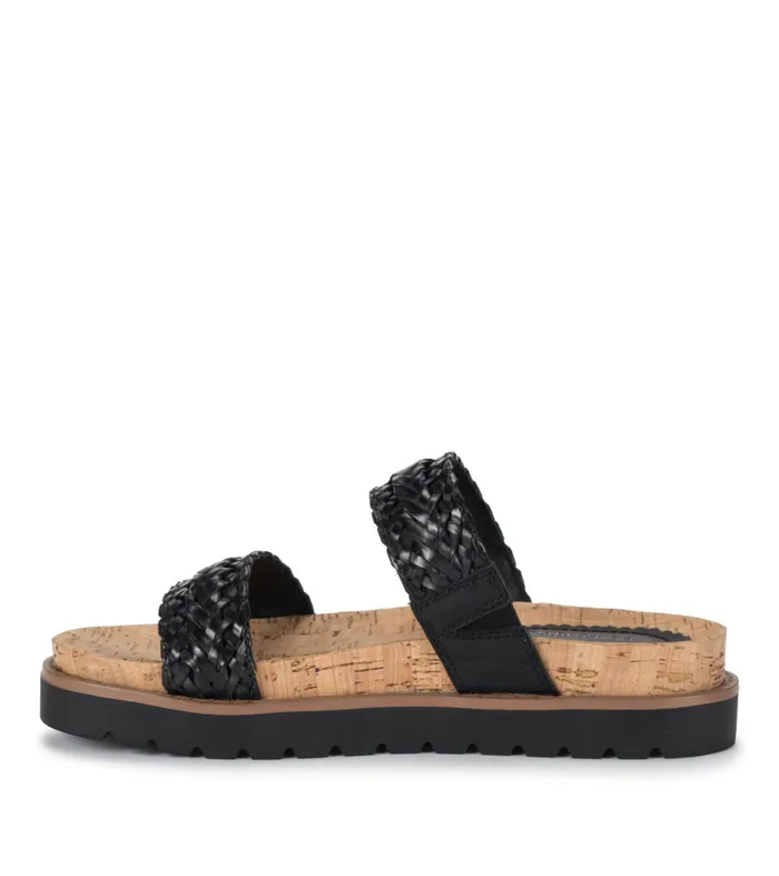 Women Baretraps Slides and Slip On Sandals Deanne Slide Sandal Black