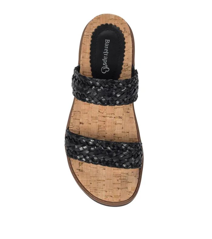 Women Baretraps Slides and Slip On Sandals Deanne Slide Sandal Black