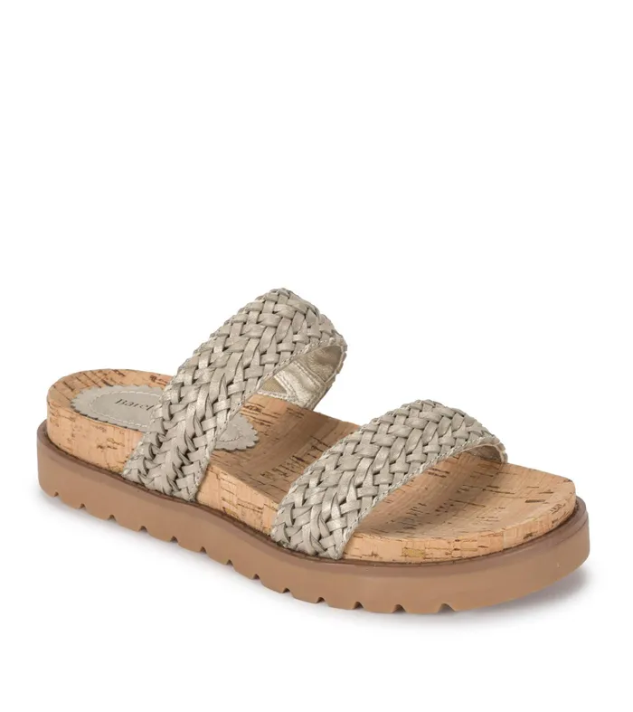 Women Baretraps Slides and Slip On Sandals Deanne Slide Sandal Champagne