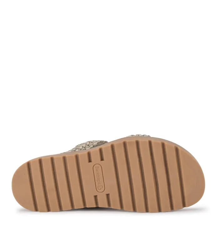 Women Baretraps Slides and Slip On Sandals Deanne Slide Sandal Champagne