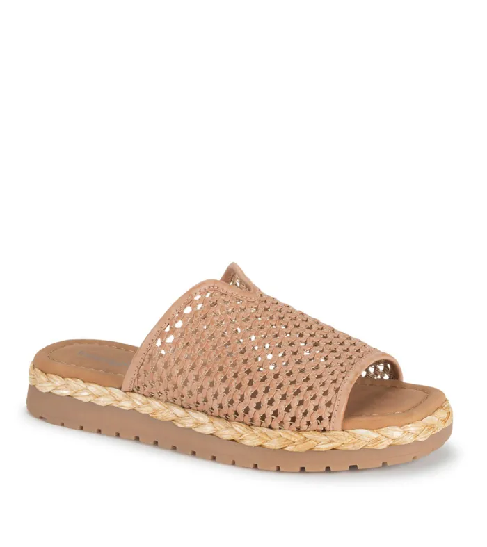 Women Baretraps Slides and Slip On Sandals Tasmine Slide Sandal Rouge