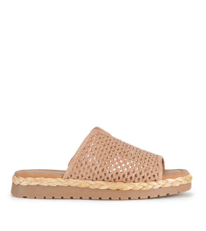 Women Baretraps Slides and Slip On Sandals Tasmine Slide Sandal Rouge