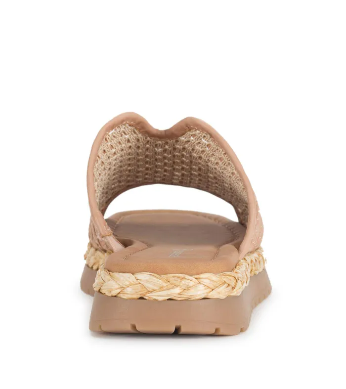 Women Baretraps Slides and Slip On Sandals Tasmine Slide Sandal Rouge