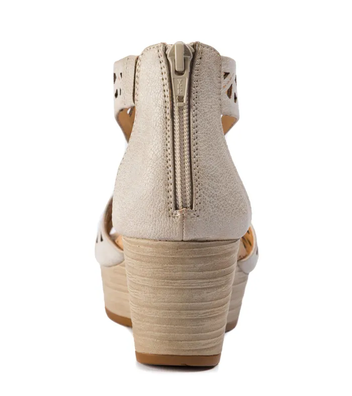 Women Baretraps Wedge Sandals Miriam Wedge Sandal Soft Gold