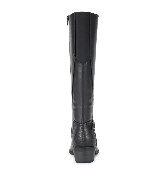 Women Baretraps Wide Calf Boots Stratford Wide Calf Riding Boot Black