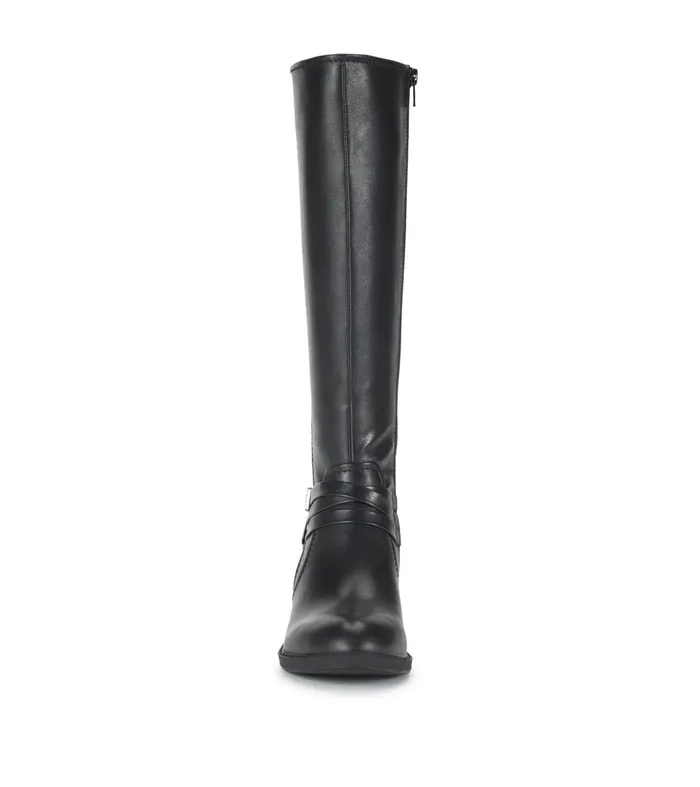 Women Baretraps Wide Calf Boots Stratford Wide Calf Riding Boot Black