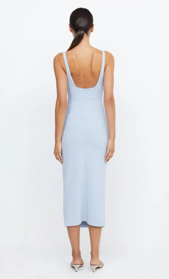 Women BE MINE SQUARE NECK DRESS 8211 DUSTY BLUE Bec Bridge Bridesmaid Dresses