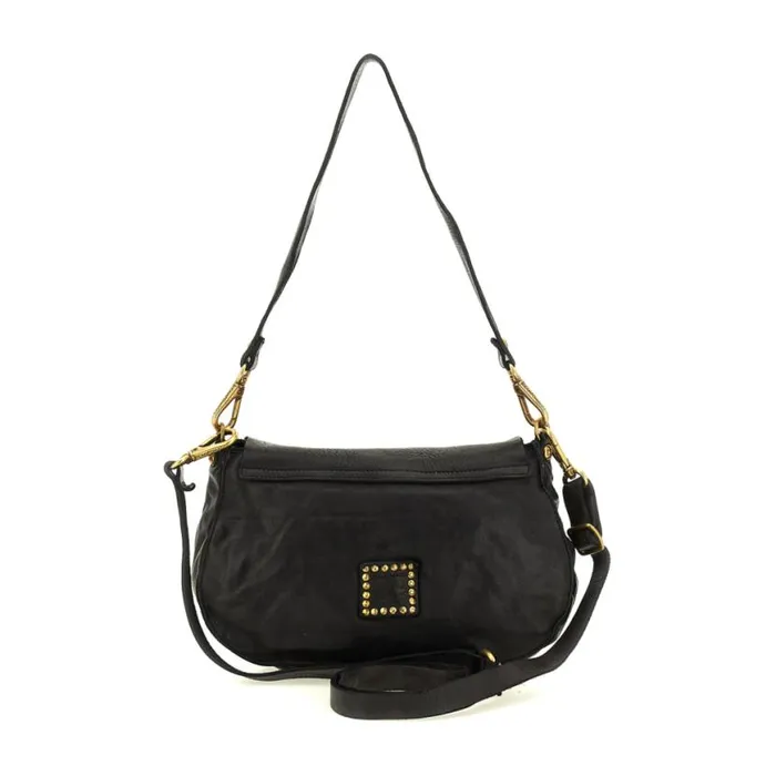 Women Bella Di Notte Black Campomaggi ShoulderHobo Bag Women Bella Di Notte Black Campomaggi ShoulderHobo Bag
