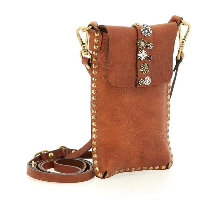 Women Bella Di Notte Cognac Campomaggi Shoulder Straps And Bags Accessories