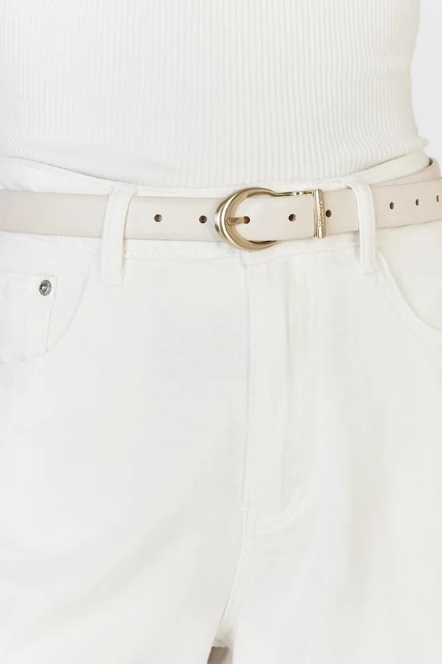 Women Belts DISSH SANCIA THE MISCHA BELT OFF WHITE