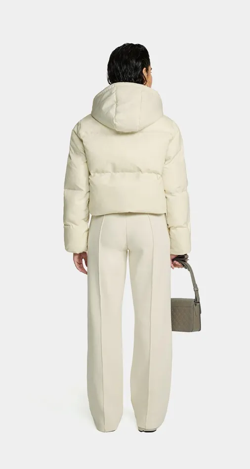 Women Birch White Epuffa Cropped Daily Paper Jackets Women Birch White Epuffa Cropped Daily Paper Jackets