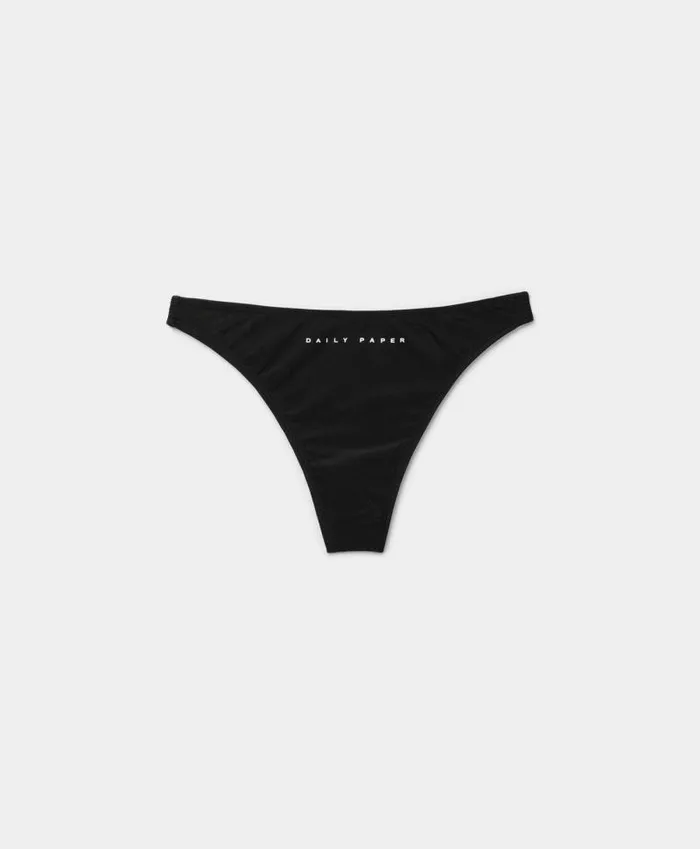 Women Black Ekini Bottom Daily Paper Swimwear