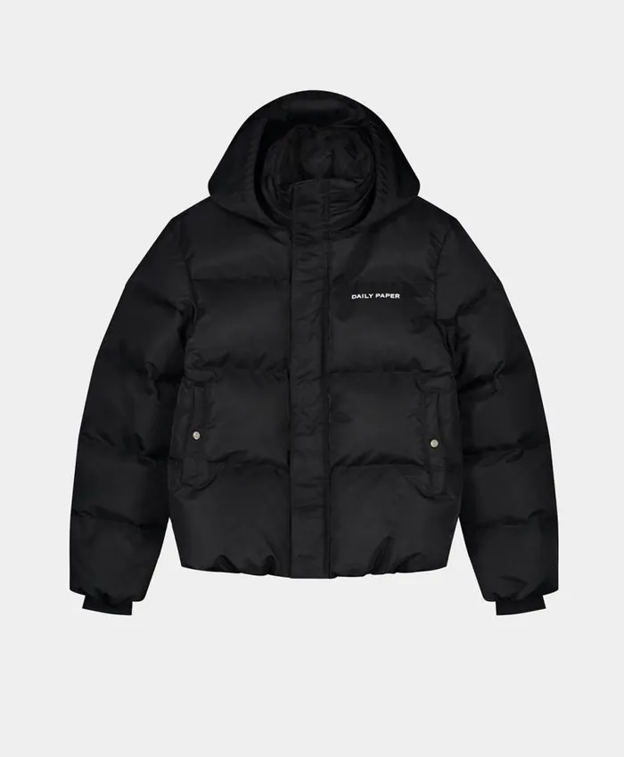 Women Black Epuffa Jacket Daily Paper Jackets