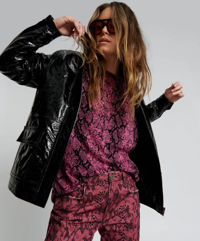 Women BLACK OUT PATENT LEATHER JACKET One Teaspoon Jackets Women BLACK OUT PATENT LEATHER JACKET One Teaspoon Jackets