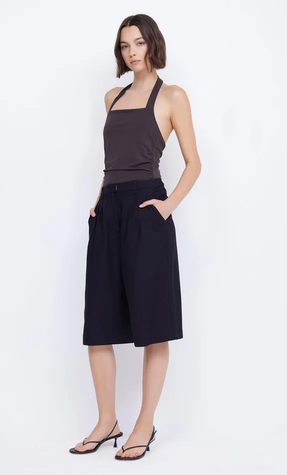 Women BLANCHE HALTER TOP 8211 ESPRESSO Bec Bridge Sleeveless