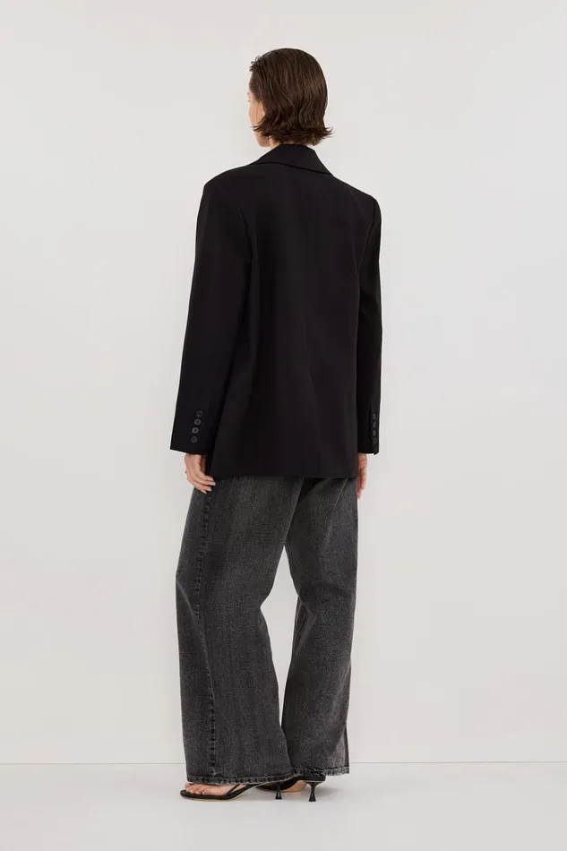 Women Blazers DISSH HARLEY BLACK BOYFRIEND BLAZER