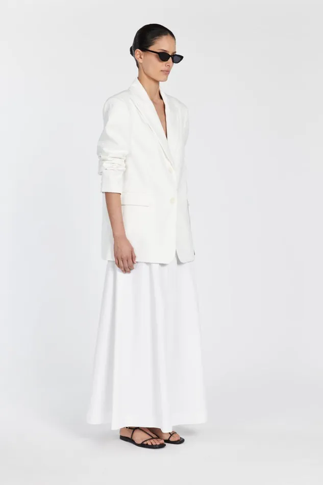 Women Blazers DISSH HARLEY WHITE BOYFRIEND BLAZER