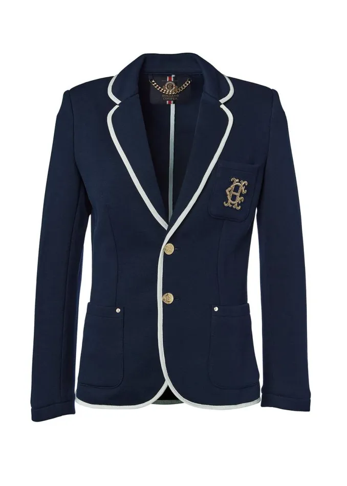 Women Blazers Holland Cooper Henley Blazer Ink Navy
