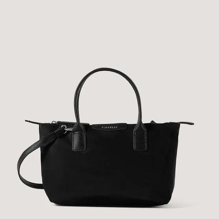 Women Bonnie Nylon Tote Black Fiorelli Tote Bags